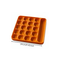 Silicone Organizer Tray Flexible Silicone Parts Tray Parts Organizer with Compartments Easy-to-Clean Low-Height for Technicians