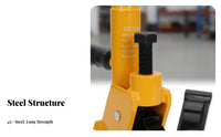 Compact Design Manual Tire Bead Breaker Long-Lasting Manual Bead Breaker Labor-Saving for DIY Mechanics, Farmers, Home Garage