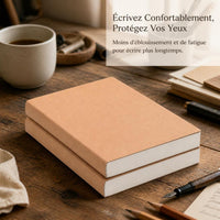 Extra Thick Blank Notebook B5 Kraft Paper Retro Black Card Journal