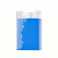 10 Pieces Ice Crystal Boxes Hard-Shell Accessory Compact for Pet Owners