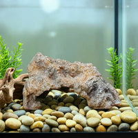 Reptile Hide Resin Reptile Cave Natural-Looking for Reptiles, Lizards
