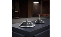 4 Pieces Chrome Table Leg Levelers with Mounting Plates Heavy Duty Billiard Table Leg Levelers Metal Hardware Sturdy