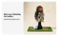 Gift Idea Owl Driver Headcover Scratch Protection Owl Golf Headcover