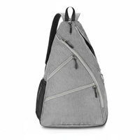 Badminton Racquet Bag Lightweight Tennis Shoulder Backpack Zippered Pockets Tennis Backpack for Women, Gym