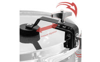 Snare Drum Dampener Practice Use Snare Dampening Pad Easy to Install Musical Equipment for Rehearsal