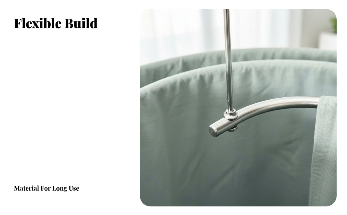 Multi-Purpose Quilt Drying Hanger Rust Resistant Quilt Hanger Long-Lasting for Apartment Dwellers, Balcony, Small Areas