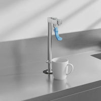 Bar Water Chrome Finish Drink Dispenser Faucet Resistant Countertop Water for Cafes, Coffee Shop