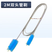 鱼缸刷子长柄无死角清洁工具五合一刮藻刀清理神器刷鱼缸擦海绵刷