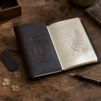 Vintage Garden TN Standard Portable Travel Journal Notebook Leather Diary