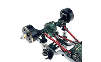 Front and Rear Axle Housing Set CNC-Machined RC Car Axle Housing Set Lightweight Upgrades Part for Hobbyists