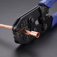 Wire Terminal Crimping Tool Heavy-Duty Cable Crimping Pliers Non-Slip for Electricians, Professionals, Electrical Installation