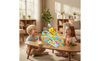 Automatic Electric Duck Climbing Stairs Toy Motorized Duck Climbing Stairs Toy Cute Playset Interactive for Toddlers, Kids, Playroom, Early-Learning Corner