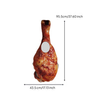 Turkey Costume Performance Turkey Suit Funny Tabard for Entertainers