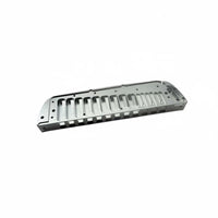 Chromatic Harmonica Comb Rust Resistant Aluminum Harmonica Comb Improved Air Tightness Resonating Strip Instrument Part