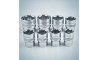 8 Pieces Hex Socket Head Knurled Hex Socket Hardened for Garage