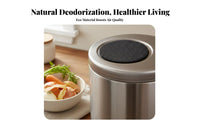 4 Sets Activated Carbon Absorber Easy to Replace Activated Char Absorber Long Garbage Can Odor Remover for Composters, Homeowners, Lavatory