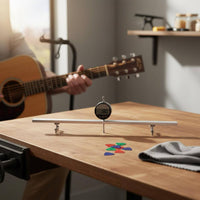 Guitar Neck Curvature Gauge High Precision Digital Neck Straightedge Aluminum Alloy Musical Instrument Accessory for Luthiers