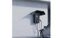 EV Charger Rain Cover Weatherproof EV Charger Cover Rustproof for Exterior Walls