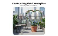 Sturdy Support Heart-Shaped Trellis Decorative Shaped Plant Trellis Long-Lasting Climbing Frame Easy to Install for Gardeners, Houseplant Owners, Homeowners, Potted Plants, Outdoor, Balcony, Home Decor
