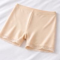 Cycling Shorts Women Anti Chafing Under Dress Boxers Underwear with Breathable Ice Silk Lining, Comfortable Coverage