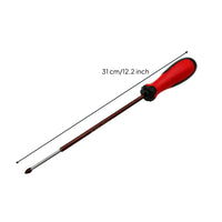 2 Pieces Long Reach Piano Action Screwdriver Ergonomic Handle Mini Repair Tool Kit Compact Design for Instrument Repairers