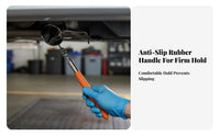 Telescopic Inspection Mirror Stainless Steel Automotive Inspection Mirror Anti-Slip Grip Hand Tool for Mechanics, Welders, Hard-to-Reach Areas