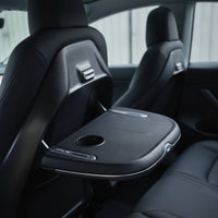 Foldable Car Tray with Cup Holder Portable Car Back Seat Tray Table Slim for Road Trippers