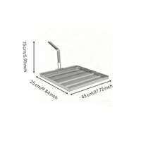 Deep Fryer Filter Screen with Detachable Handle Commercial Grade Deep Fryer Filter Screen with Handles Rectangular for Restaurants