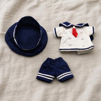 OB11 Doll Sailor Uniform Outfit for 1/12 BJD Dolls