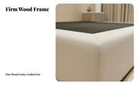 Headboardless foundation Bed noiseless Design Bedroom Furniture Low low-height Mattress Foundation for Guesthouse Owners, Apartment Dwellers, Guest Room