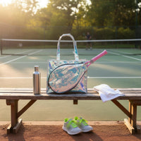 Badminton Racket Bag Lightweight Tennis Racket Tote Bag Tear Resistant for Outdoor