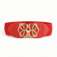 Wide Waist Belt Stretch Elastic Waist Belt Waistband Broad Decorative for Women, Dresses, Everyday Styling