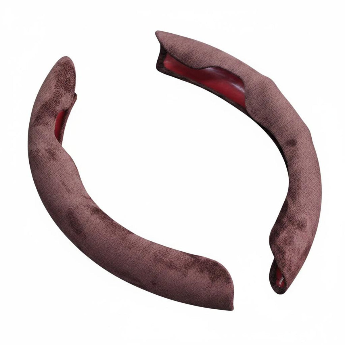 Year-Round Suede Steering Wheel Cover Premium Sweat-Absorbing Steering Wheel Cover Sporty Car Accessory Comfortable