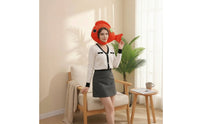Aquatic Hat Novelty Aquatic Headpiece Costume Hat with Chin Strap Eye-Catching Headwear Comfortable for Cosplayers, Cosplay