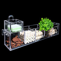 Aquarium External Hang-On Filter Box with Water Pump for Fish Tank