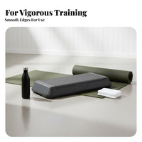 Non-Slip Surface Aerobic Step Platform Long-Lasting Material Workout Step Board Heavy Duty Adjustable Height Stepper High Weight Capacity for Home Gym