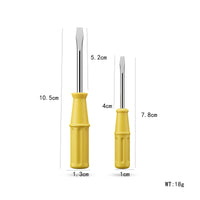 4 Pieces Sewing Machine Screwdriver Long-Lasting Flat Head Screwdriver High
