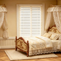 Dollhouse Window Blind Architectural Dollhouse Blind with Frame Long-Lasting