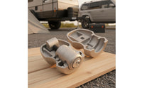 Keyed Trailer Coupler Lock with Keys Compact Trailer Coupler Lock Easy to Use Tamper-Resistant for Outdoor Storage