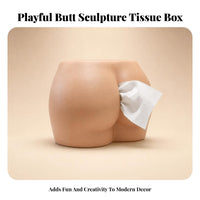 Organic Shape Decorative Tissue Box Holder Minimalist Sculptural Tissue Box Cover Home Accent