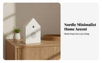 Avian Song Music Box Natural Birdsong Singing Avian Box Birdhouse Sound Machine Soothing Nature Sounds House Shaped Sound