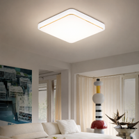 White Polycarbonate Replacement Cover, 37cm Square Cracked Ice Panel, Decorative Lamp Cover for School Ceiling Panels, Diffusion Cover Sheet