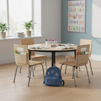 Sturdy Classroom Chair Pocket Wear-Resistant Jute Chair Pocket Easy to Organize Seat Sack Name Slot for Students, Teachers, School