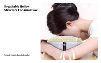Breathable Face down Sleeping Pillow Ergonomic Design Desk Rest Ping Pillow Cushiony and Comfortable for Students, Seniors, School, Library