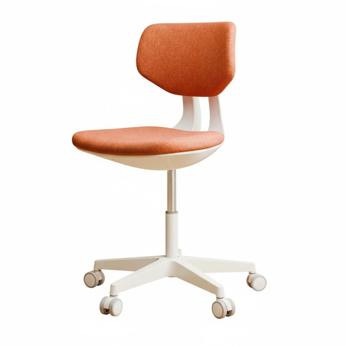 Space Saving Ergonomic Saddle Chair With spine spinerest Adjustable Saddle Stool 360-Degree pivot Desk Seat effortless Rolling Casters for Makeup lovers, cosmetic Professionals, Small Apartments, Study Room, Bedroom, Salon