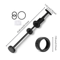 Backwash Assembly Easy Install Piston Shaft Assembly Heavy-Duty with Handle for Pool Owners