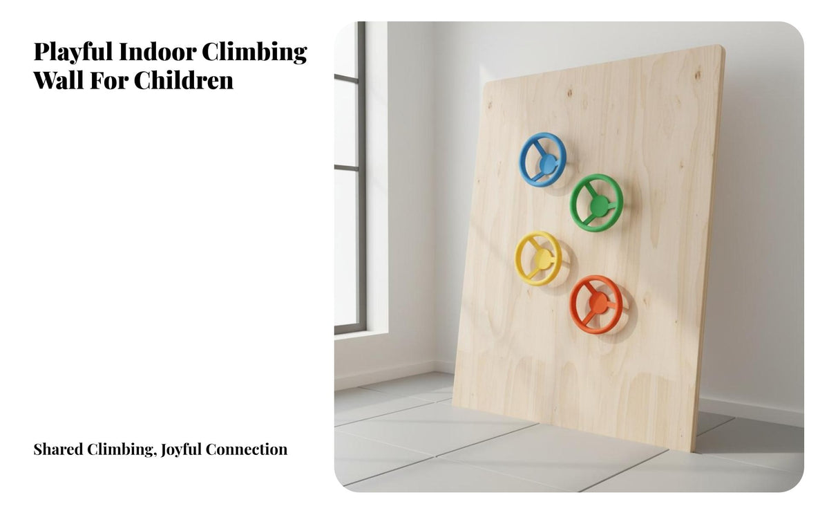 children's Climbing Wall Develops Coordination Kids Climbing Wall Sturdy for Preschoolers, Boys and Girls, Bedroom
