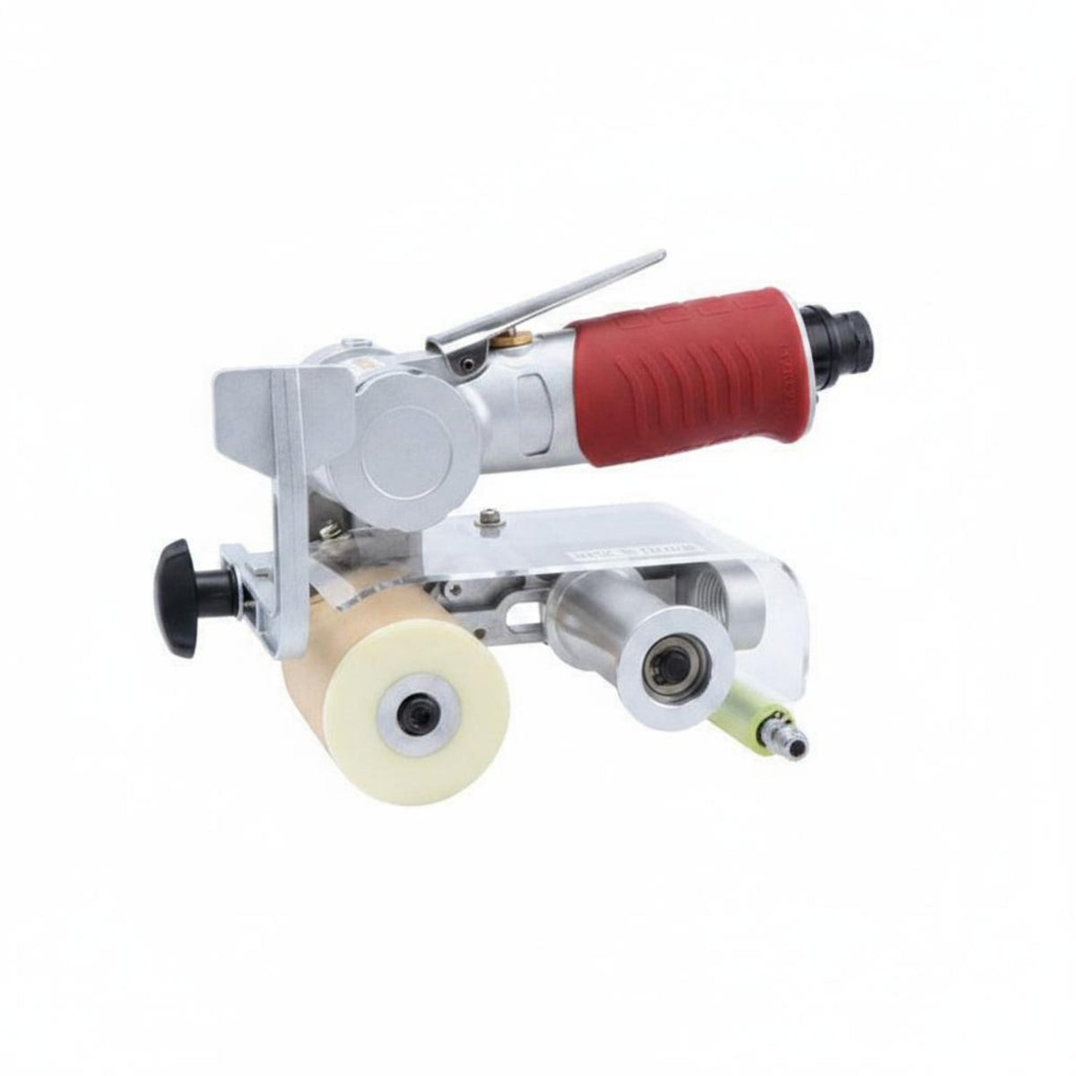 Pneumatic Belt Sander High Efficiency Grinding Pneumatic Belt Sander Industrial Grade Metal Rust Removal Tool for Professionals, Workshop