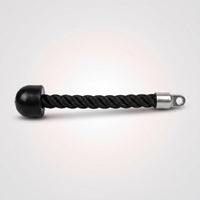 Coated Tricep Rope with Rubber Ends Compact Tricep Rope Long-Lasting Pulldown Attachment Comfortable for Athletes, Strength Training