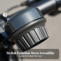Loud Crisp Sound Rotary Metal Bike Bell Easy to Chime Rotary Cycle Bell Anti for Commuters, Kids, City Commuting, Leisure Riding